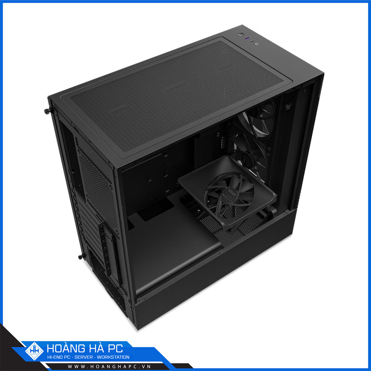 Vỏ máy tính NZXT H5 Elite Black (CC-H51EB-01) (Mid Tower/Màu Đen)-4