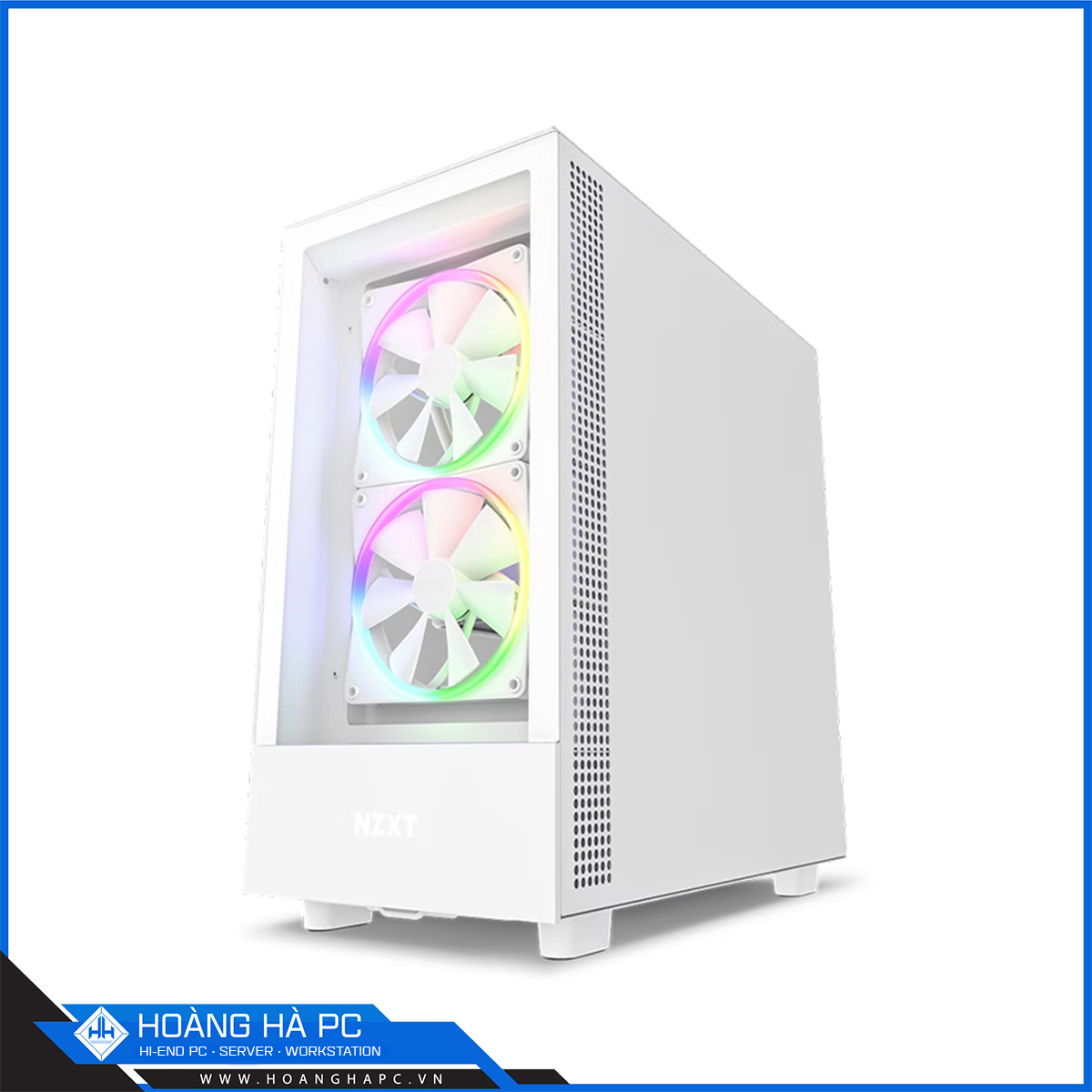 Vỏ máy tính NZXT H5 Elite White (CC-H51EW-01) (Mid Tower/Màu Trắng)-2