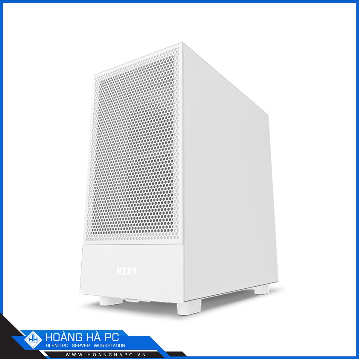 Vỏ máy tính NZXT H5 Flow White (Mid Tower/Màu Trắng)-2