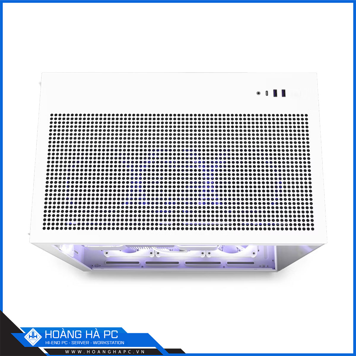 Vỏ máy tính NZXT H9 Flow White (Mid Tower/Màu Trắng/ 4 Fan)-2
