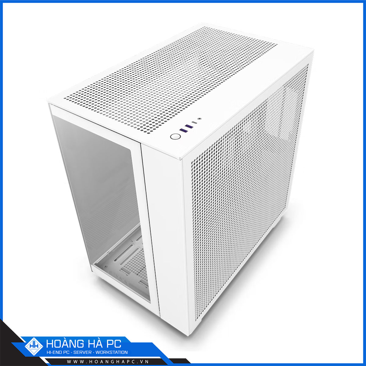Vỏ máy tính NZXT H9 Flow White (Mid Tower/Màu Trắng/ 4 Fan)-5