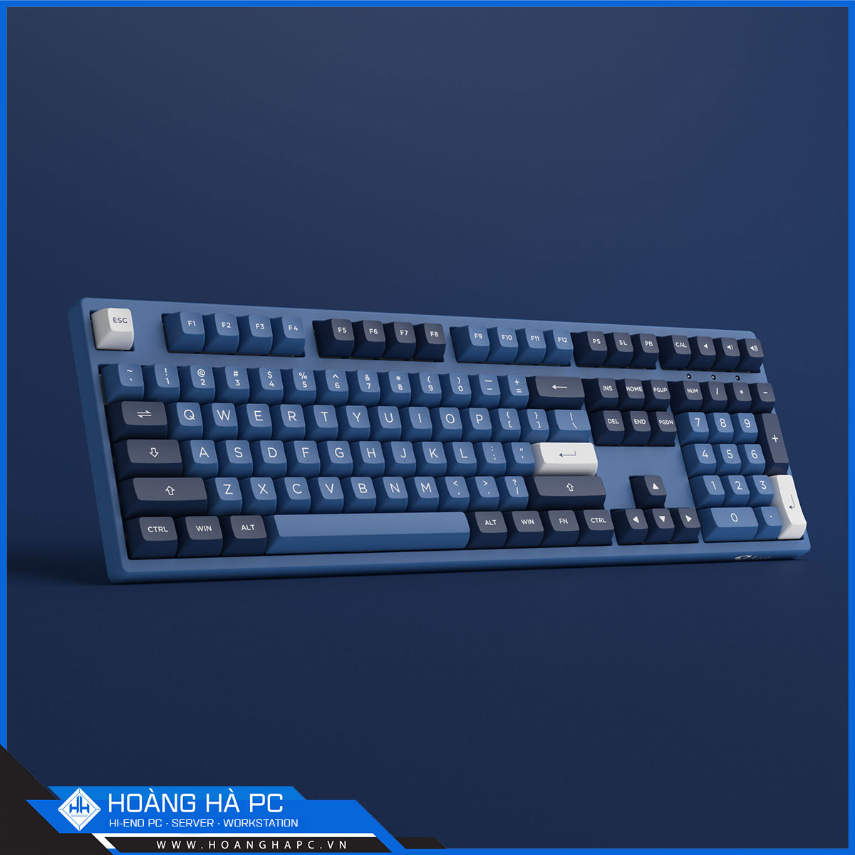 Bàn phím cơ Akko 3108 RF Ocean Star - Cream Blue Switch-3