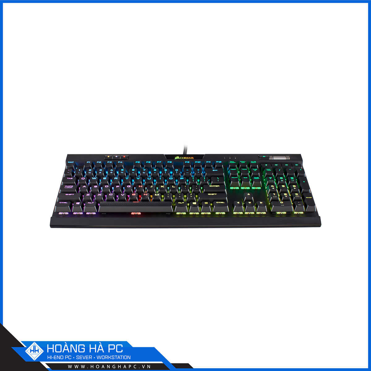 Bàn phím cơ Corsair K70 MK.2 BLK RGB Mx Brown-2
