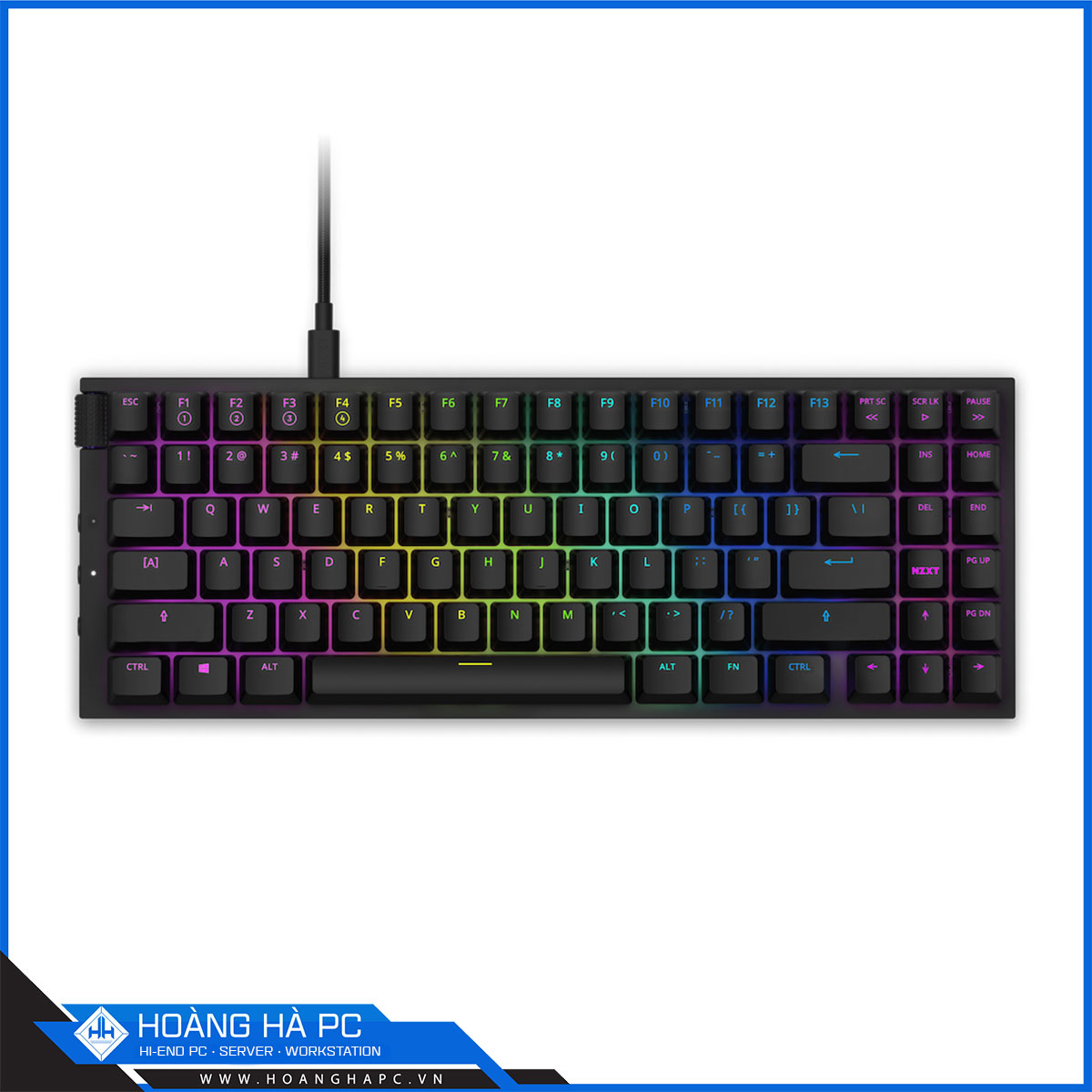 Bàn phím NZXT Function MiniTKL (US English ANSI) Black/Red