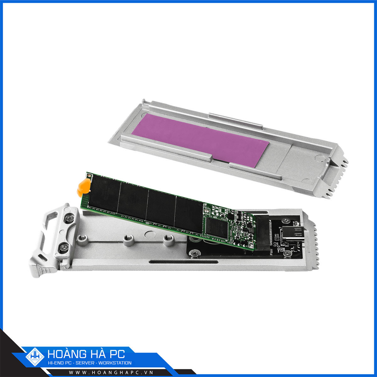 Box ổ cứng SSD Cooler Master Oracle Air - NVME M.2 SSD-8