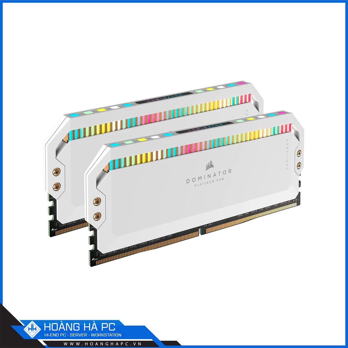 RAM DDR5 CORSAIR DOMINATOR PLATINUM RGB 64GB 5600Mhz (2x32GB) WHITE-2