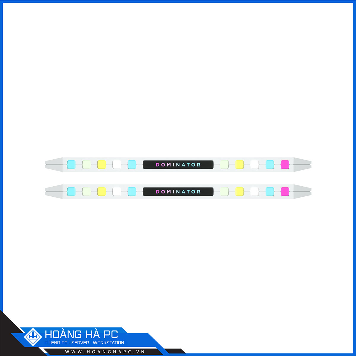 RAM DDR5 CORSAIR DOMINATOR PLATINUM RGB 64GB 5600Mhz (2x32GB) WHITE-4