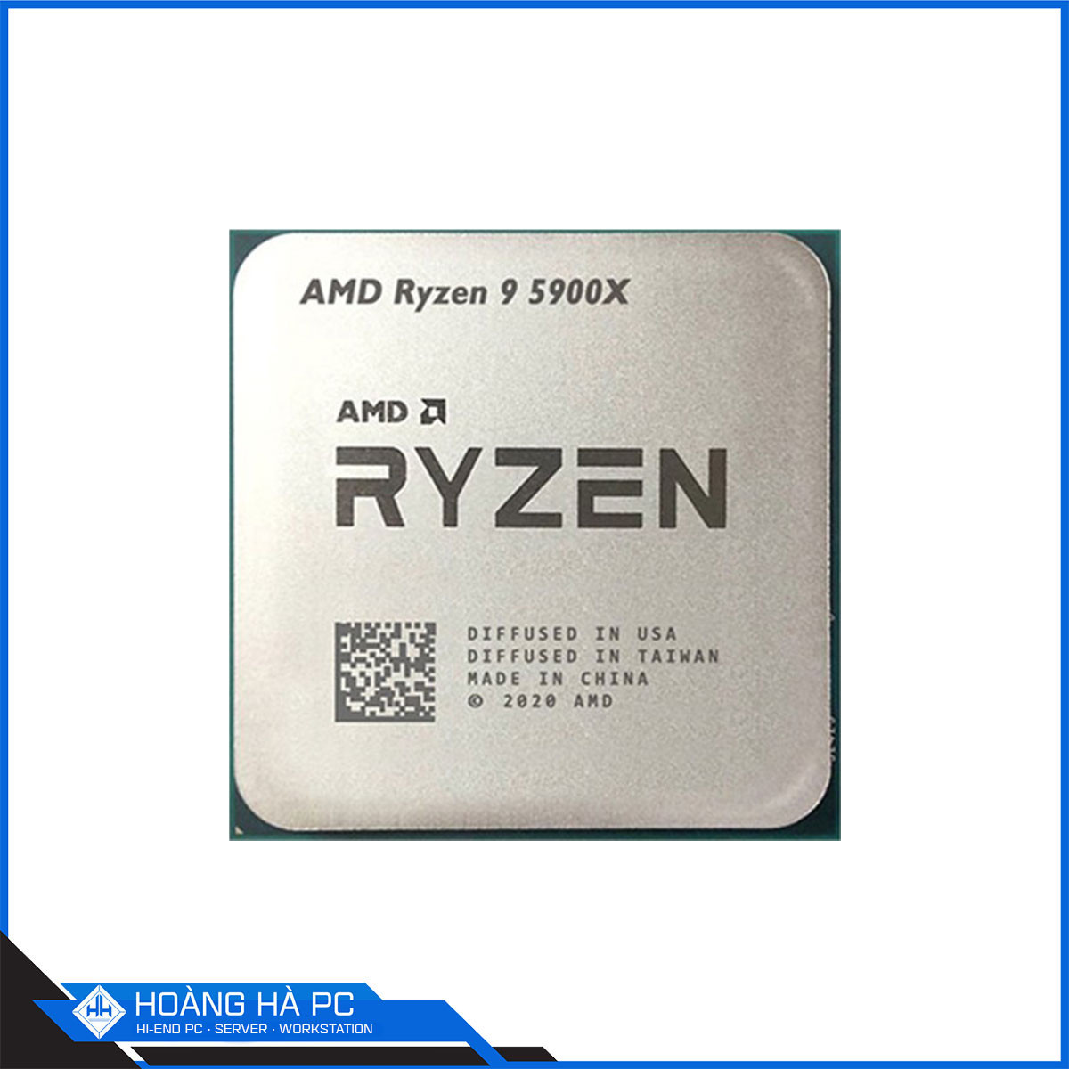 CPU AMD Ryzen 9 5900X Tray (3.7GHz Turbo Up To 4.8GHz, 12 Nhân 24 Luồng, 70MB Cache, AM4)