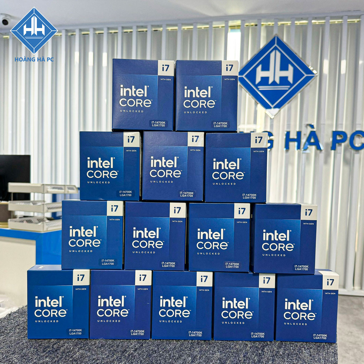 CPU Intel Core i7 14700K (Up 5.6 GHz, 20 Nhân 28 Luồng, 33MB Cache, Raptor Lake)