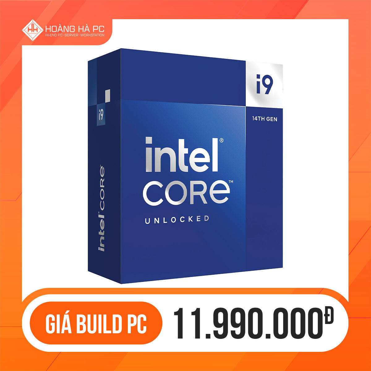CPU Intel Core i9 14900K (Up 6.0 GHz, 24 Nhân 32 Luồng, 36MB Cache, Raptor Lake)