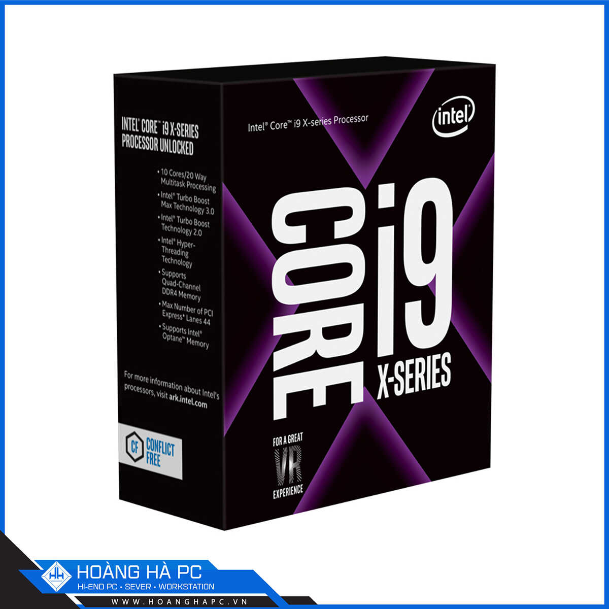CPU Intel Core i9-9920X (3.5GHz Turbo Up To 4.4GHz, 12 nhân 24 luồng, 19.25MB Cache, Sky Lake)