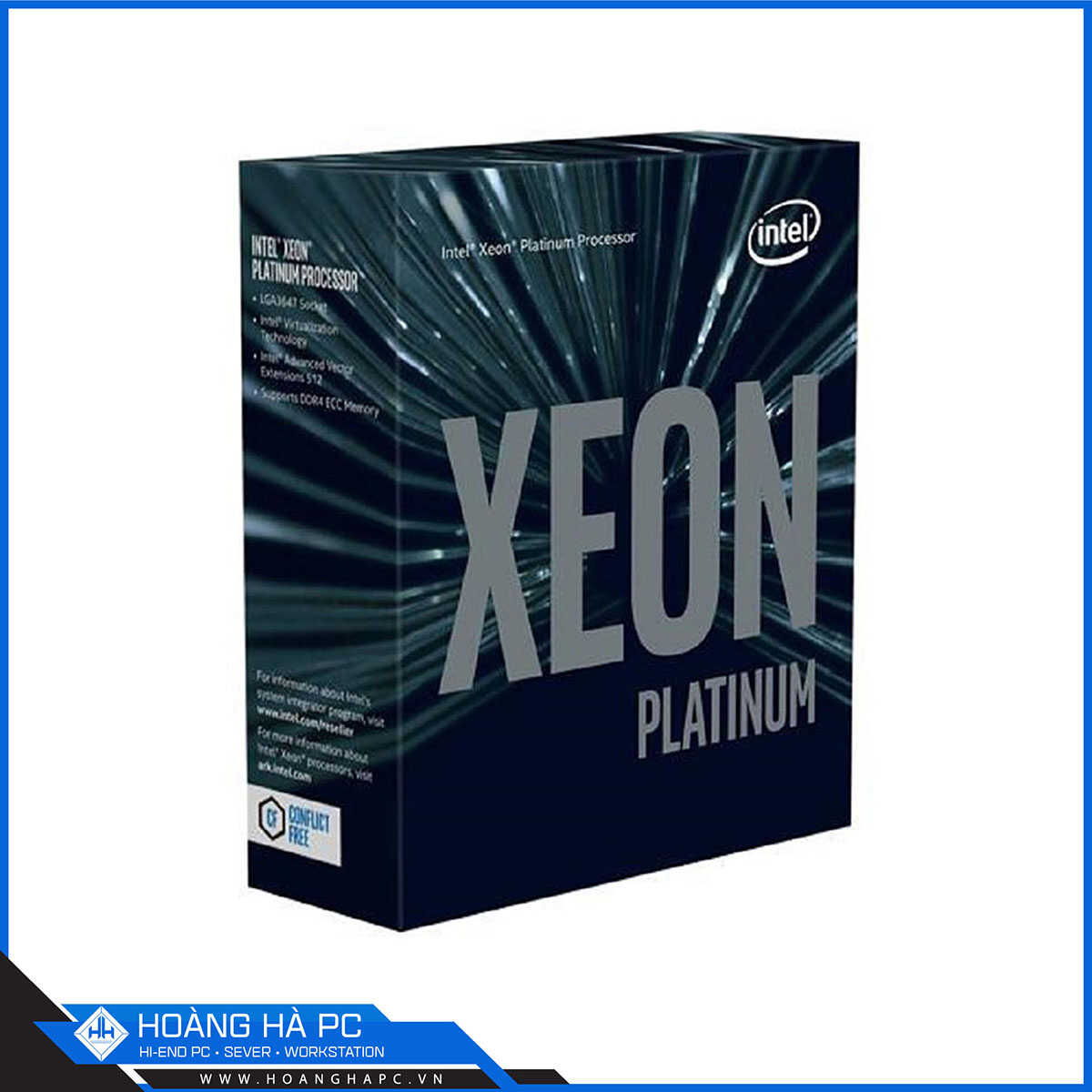 CPU Intel Xeon Platinum 8167M ( 2.0GHz Turbo Up To 2.4GHz, 26 Nhân  52 Luồng, 35.75MB Cache, Cascade Lake  )