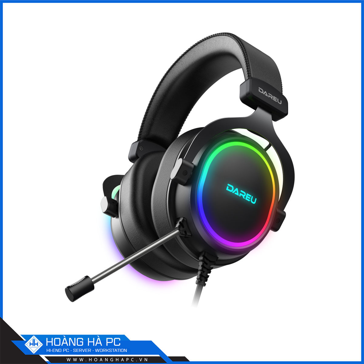 Tai nghe Dareu EH925 RGB Black