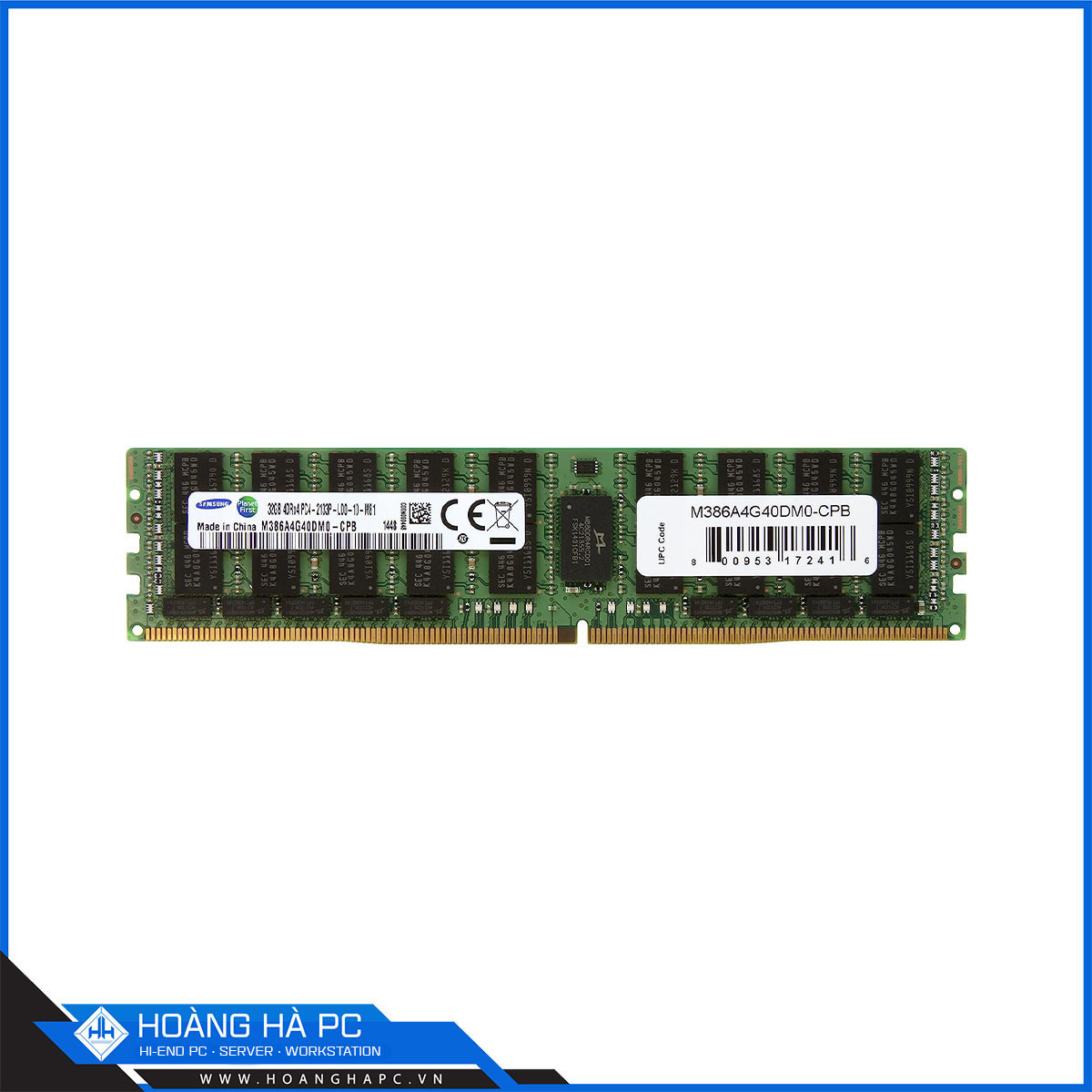 RAM DDR4 SAMSUNG 32GB 2133MHz ECC REGISTERED SERVER MEMORY