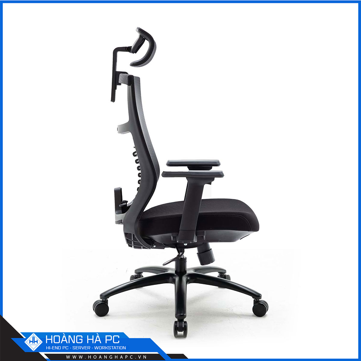 Ghế công thái học WARRIOR WEC502 Plus Black-4