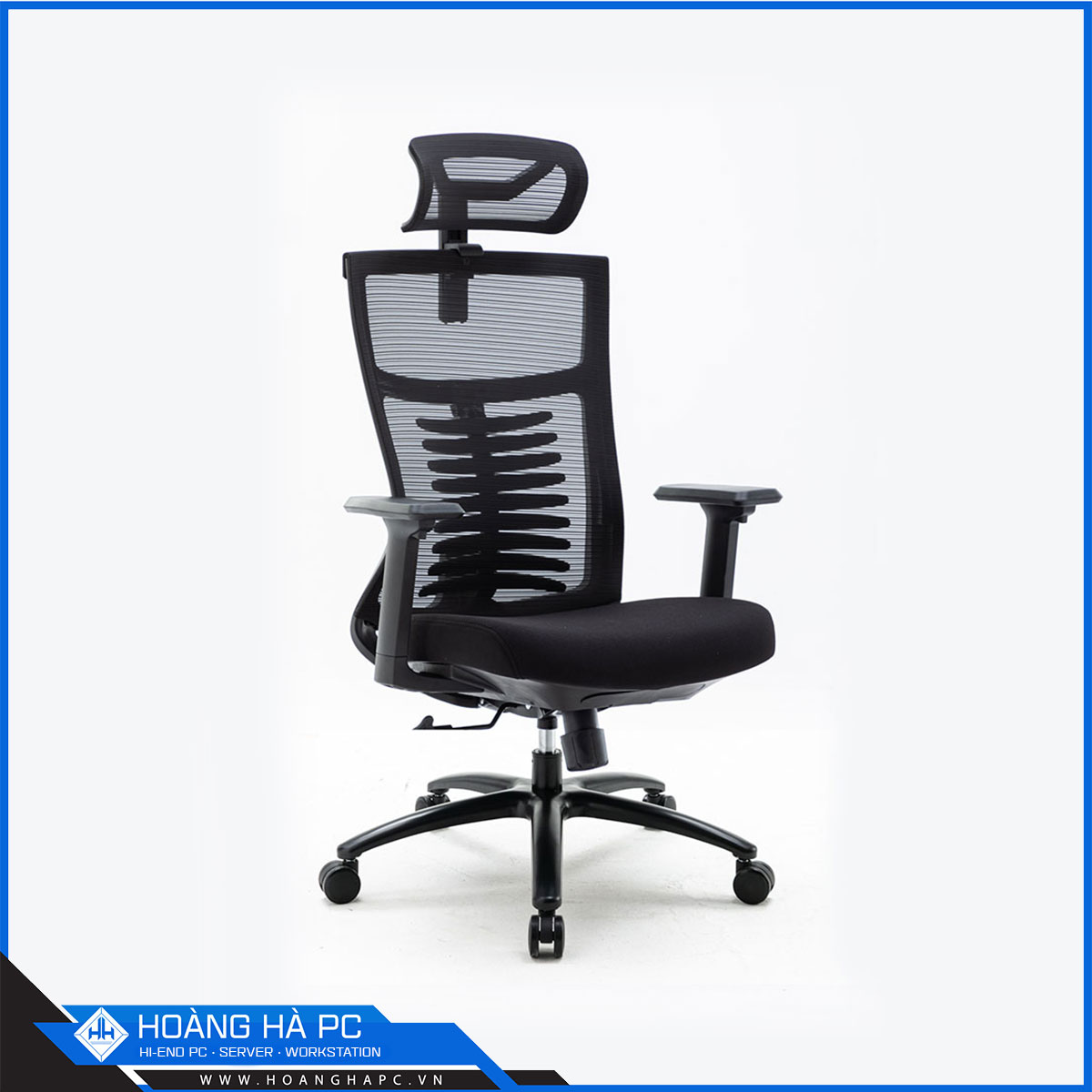 Ghế công thái học WARRIOR WEC502 Plus Black