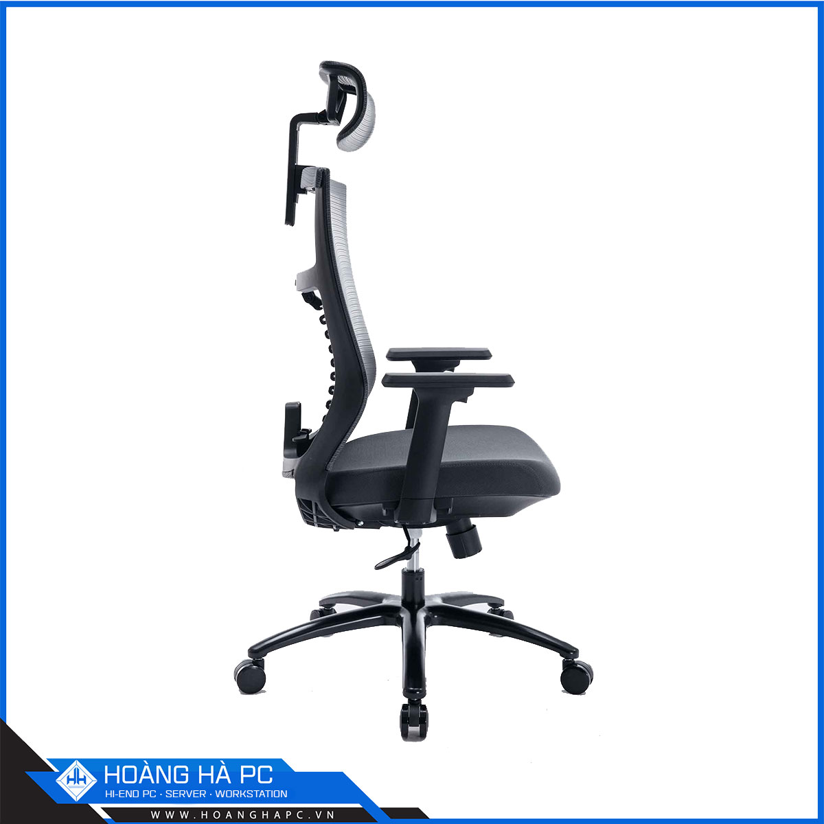 Ghế công thái học WARRIOR WEC502 Plus Gray-4