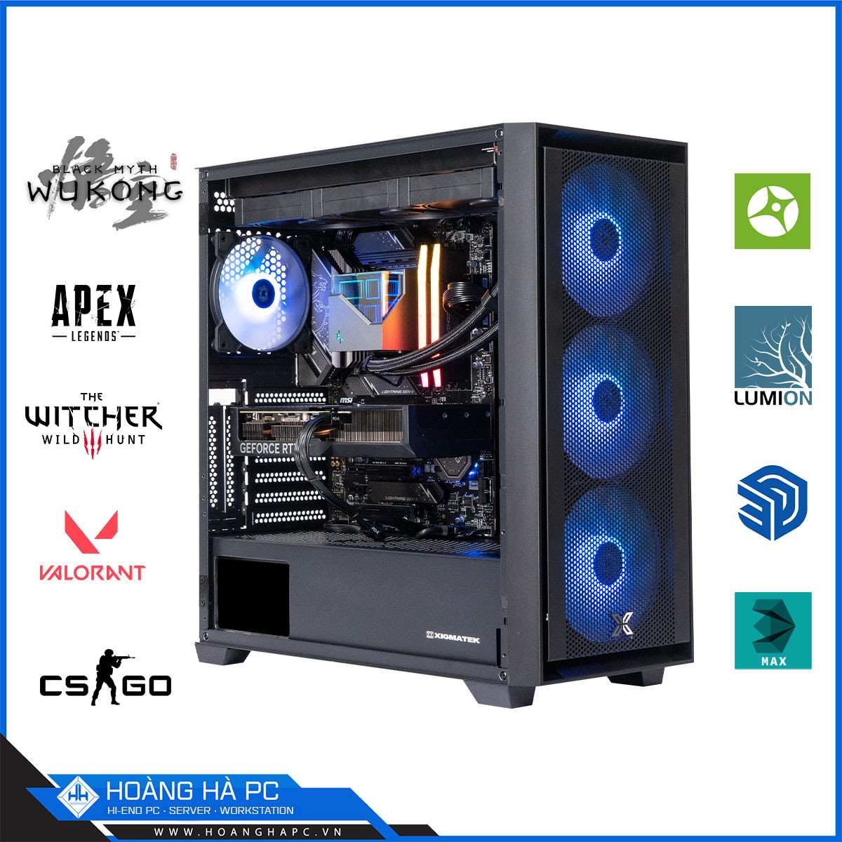 HHPC CORE i9 14900K | 64G DDR5 | NVIDIA RTX 4090 24G