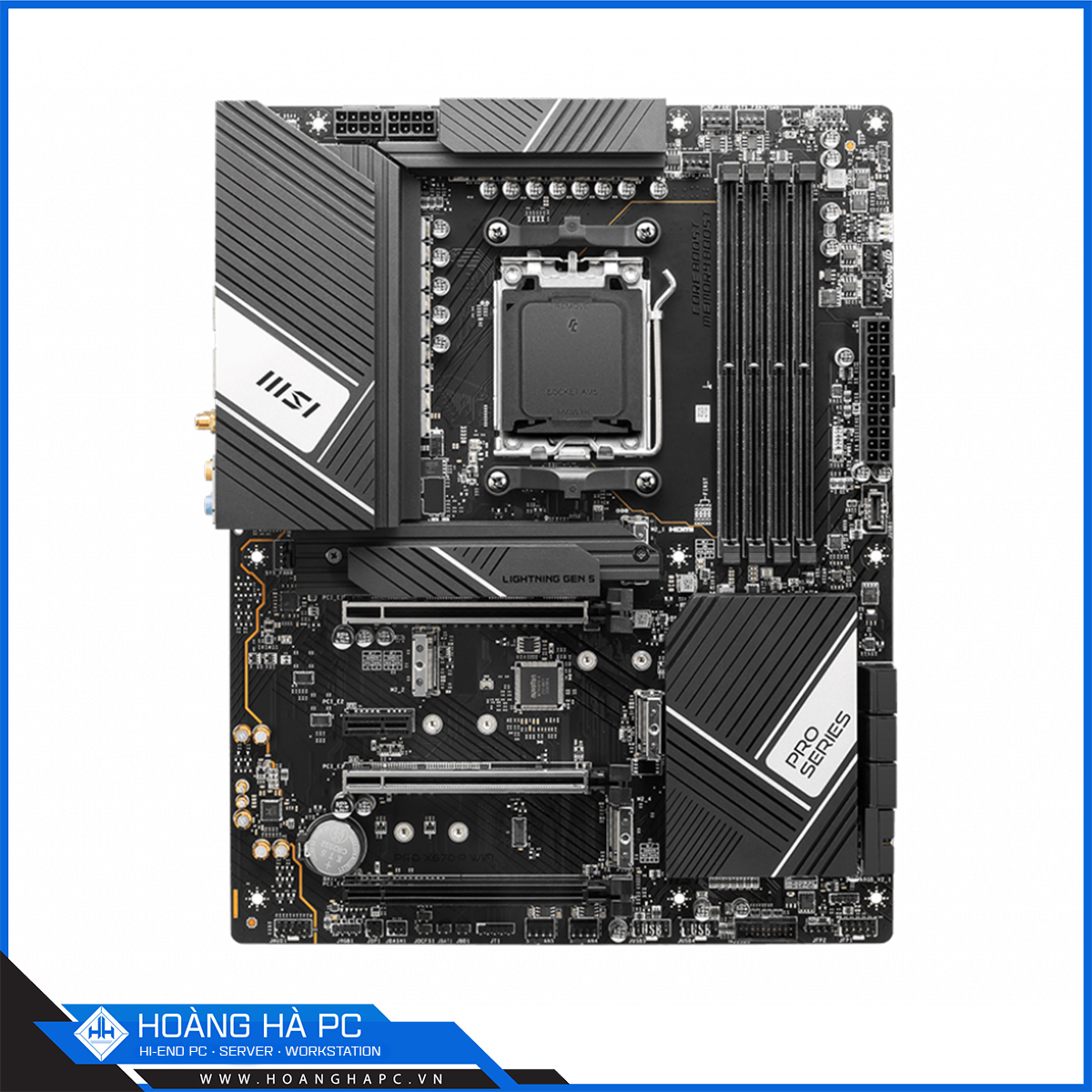 Mainboard MSI PRO X670-P WIFI (AMD X670, Socket AM5, ATX, 4 khe RAM DRR5)-2