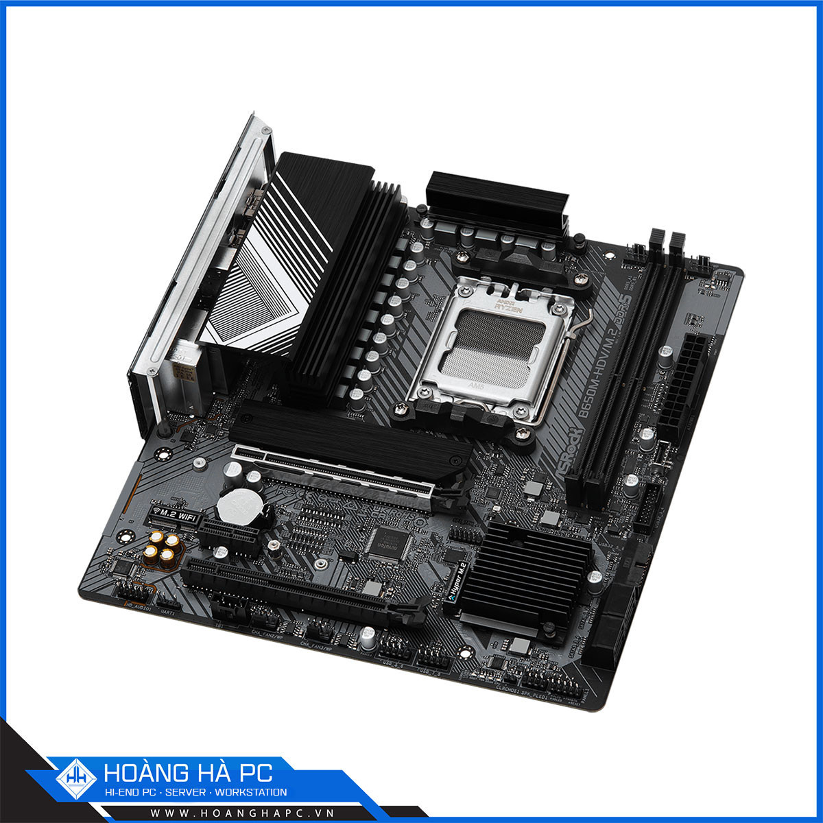 Mainboard ASROCK B650M-HDV/M.2 (AMD B650, Socket AM5, m-ATX, 2 khe RAM DDR5)-3