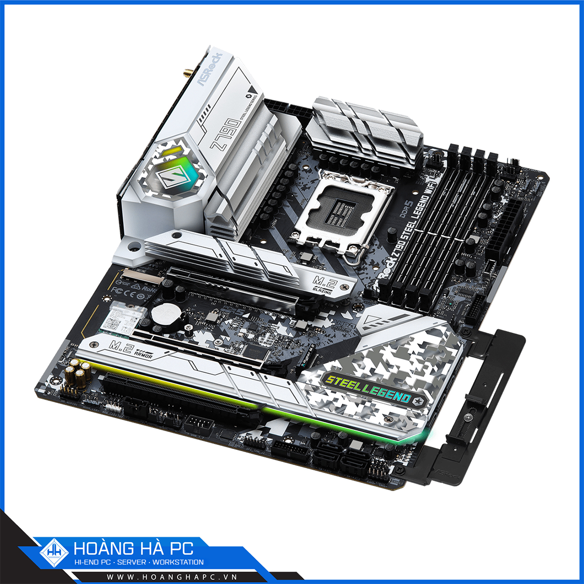 Mainboard ASRock Z790 Steel Legend WiFi (Intel Z790, Socket LGA1700, ATX, 4 khe RAM DDR5)-3
