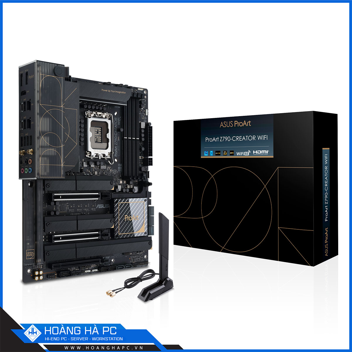 Mainboard ASUS ProArt Z790-CREATOR WIFI (Intel Z790, Socket 1700, ATX, 4 khe RAM DDR5)