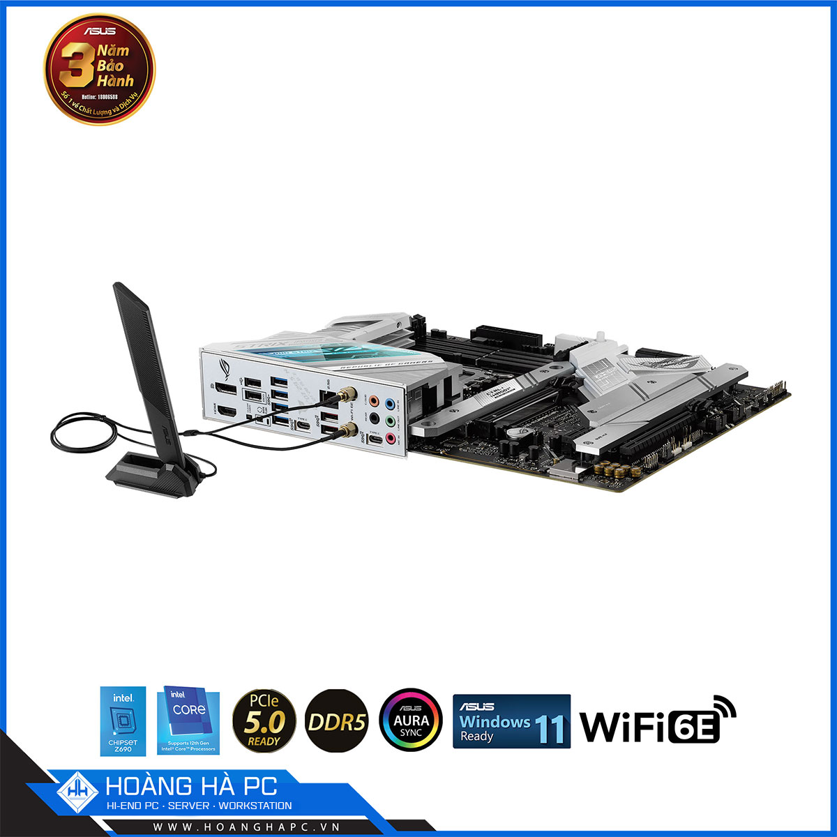 Mainboard ASUS ROG STRIX Z690-A GAMING WIFI DDR5 (Intel Z690, Socket 1700, ATX, 4 khe RAM)-5