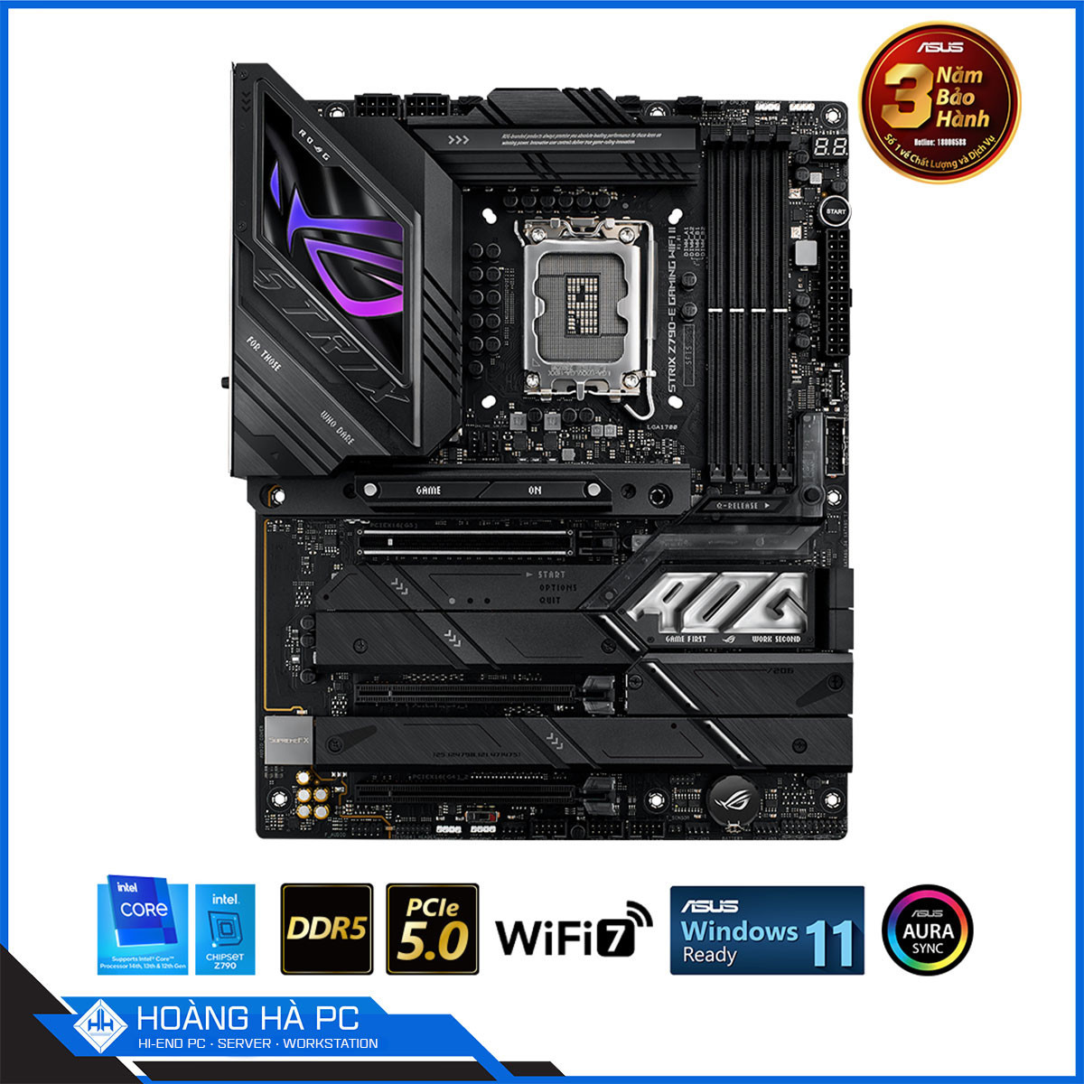 Mainboard ASUS ROG STRIX Z790-E GAMING WIFI II (Intel Z790, Socket 1700, ATX, 4 khe Ram DDR5)-2