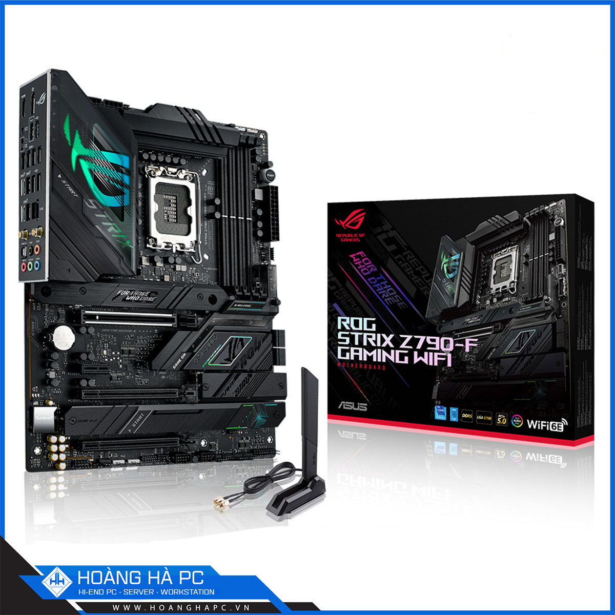 Mainboard ASUS ROG STRIX Z790-F GAMING WIFI (Intel Z790, Socket 1700, ATX, 4 khe Ram DDR5)