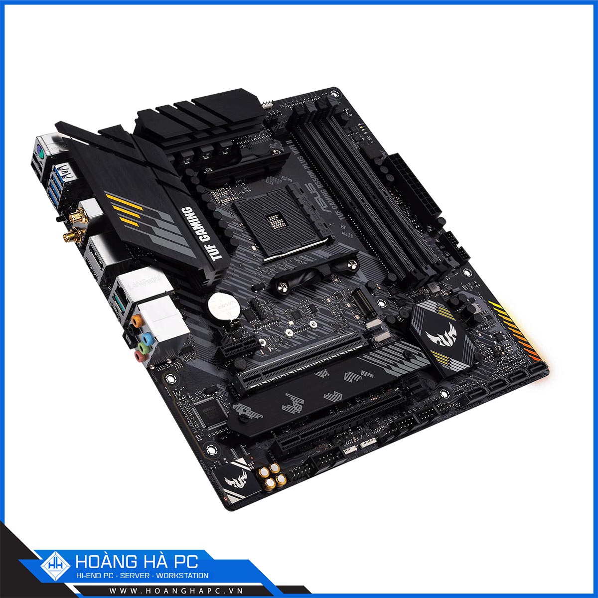 Mainboard ASUS TUF GAMING B550M-PLUS WIFI II (AMD B550, Socket AM4, m-ATX, 4 khe RAM DRR4)-4