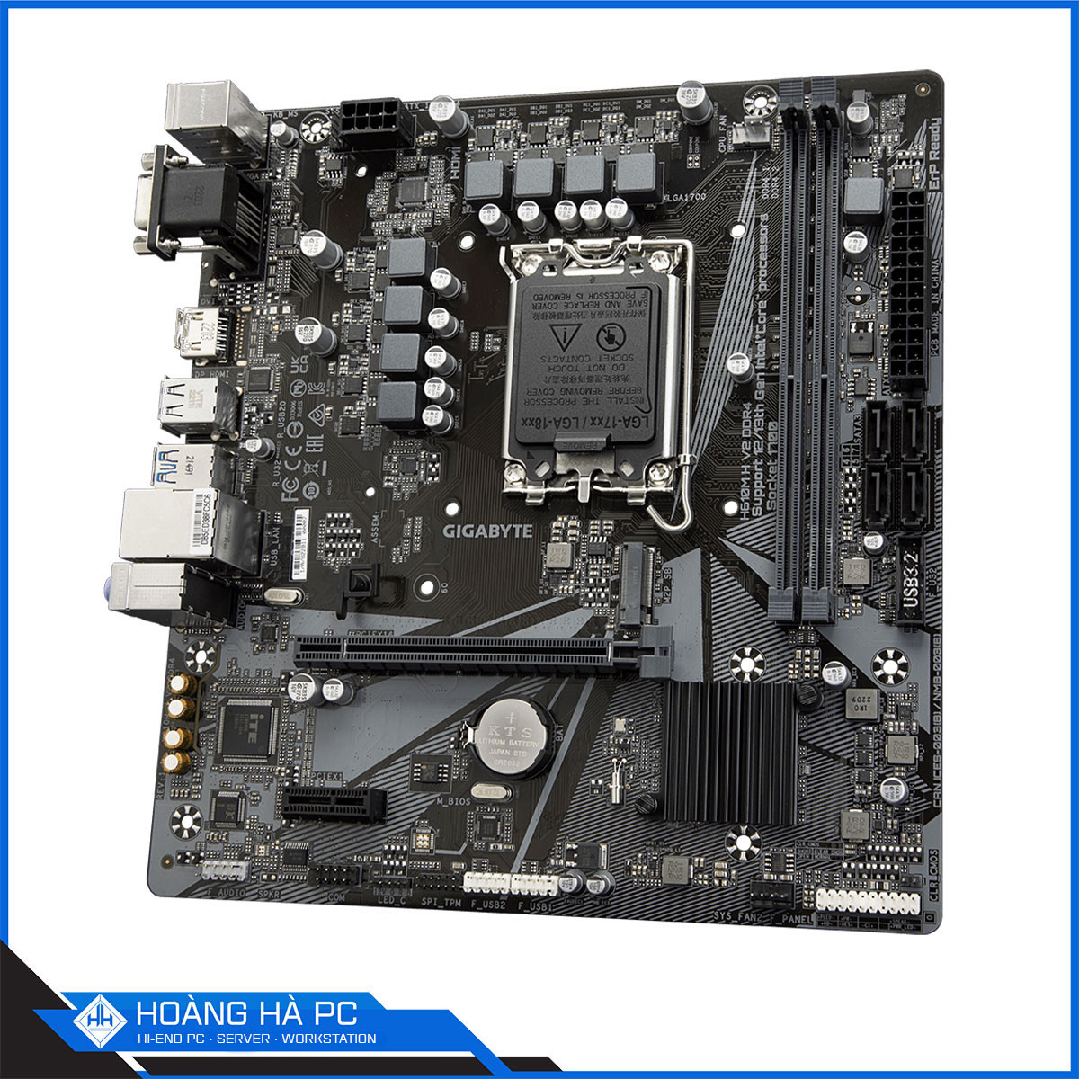 Mainboard Gigabyte H610M H V2 (Intel H610, Socket 1700, m-ATX, 2 khe RAM DDR4)-3