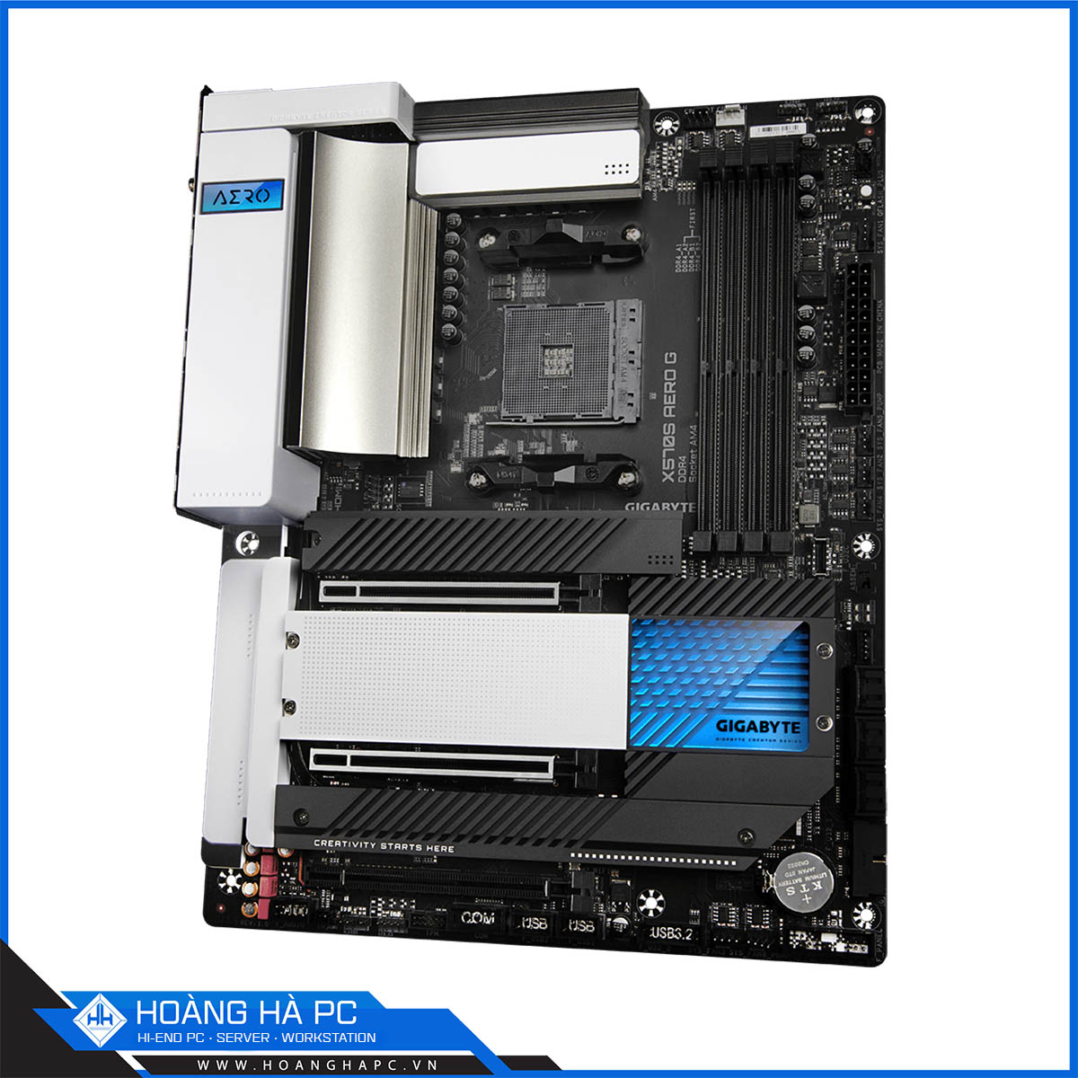 Mainboard Gigabyte X570S AERO G (AMD X570, Socket AM4, ATX, 4 Khe Cắm Ram DDR4)-3