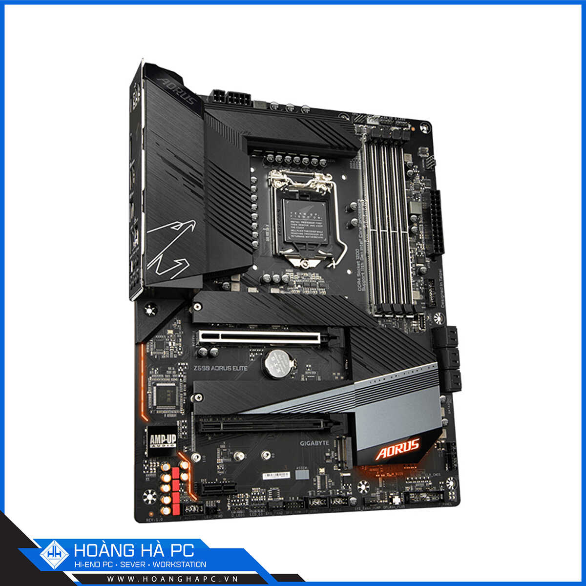 Mainboard Gigabyte Z590 AORUS ELITE (Intel Z590, Socket 1200, ATX, 4 khe Ram DDR4)-2