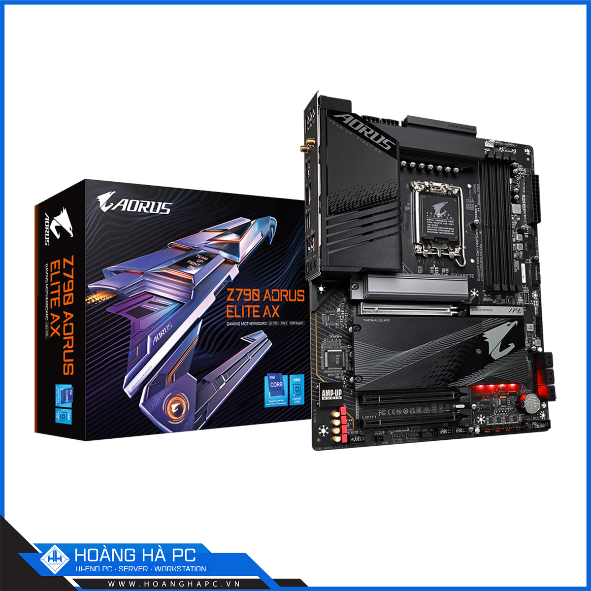Mainboard Gigabyte Z790 AORUS ELITE AX DDR5 ( WIFI + Bluetooth )