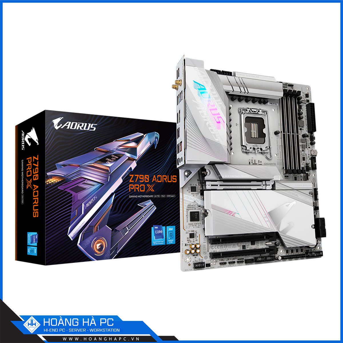 Mainboard Gigabyte Z790 AORUS PRO X DDR5 (Intel Z790, Socket LGA1700, ATX, 4 khe RAM DDR5)