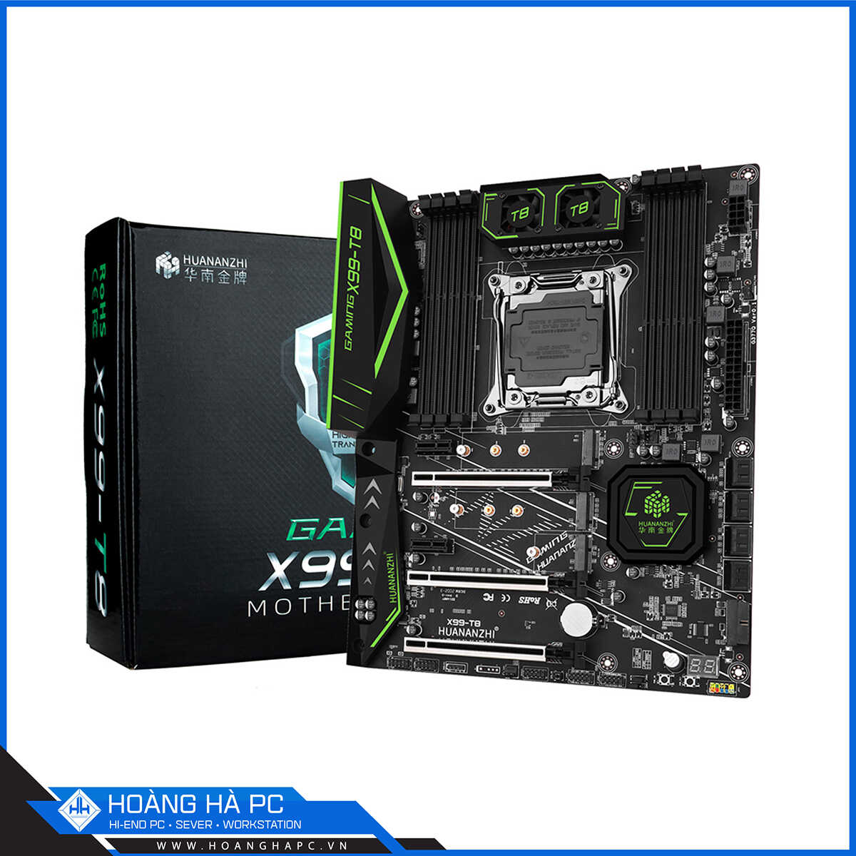 Mainboard HUANANZHI X99-T8 Gaming (Intel X99, LGA 2011-3, ATX, 8 Khe Cắm Ram DDR3)