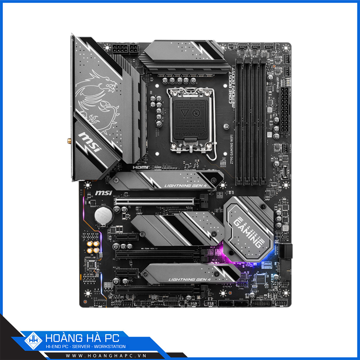 Mainboard MSI Z790 GAMING WIFI (Intel Z790, Socket 1700, ATX, 4 khe RAM DDR5)-4