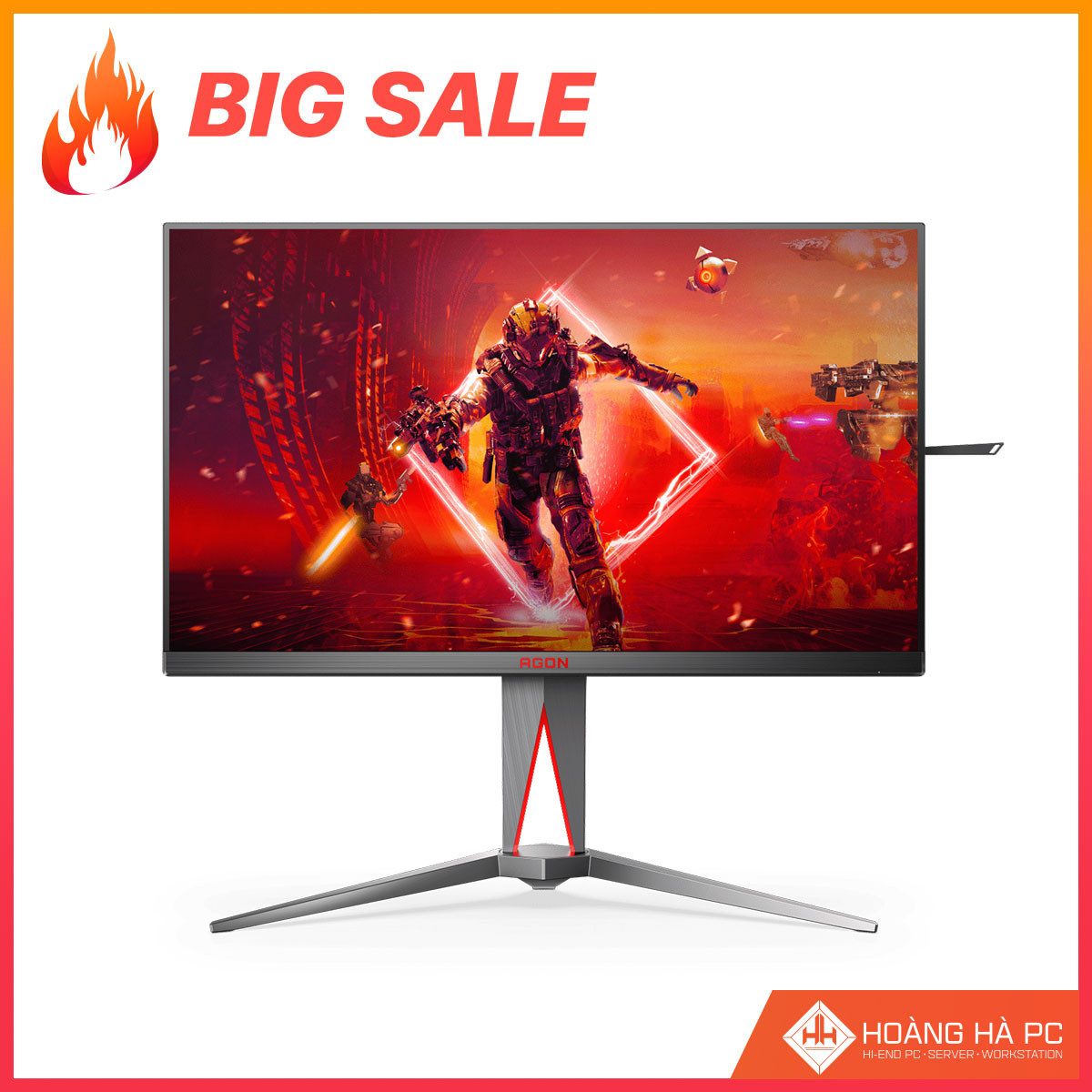 Màn hình AOC AGON AG275QXE/74 (27 inch/ 2K/ IPS/ 170Hz/ USB)