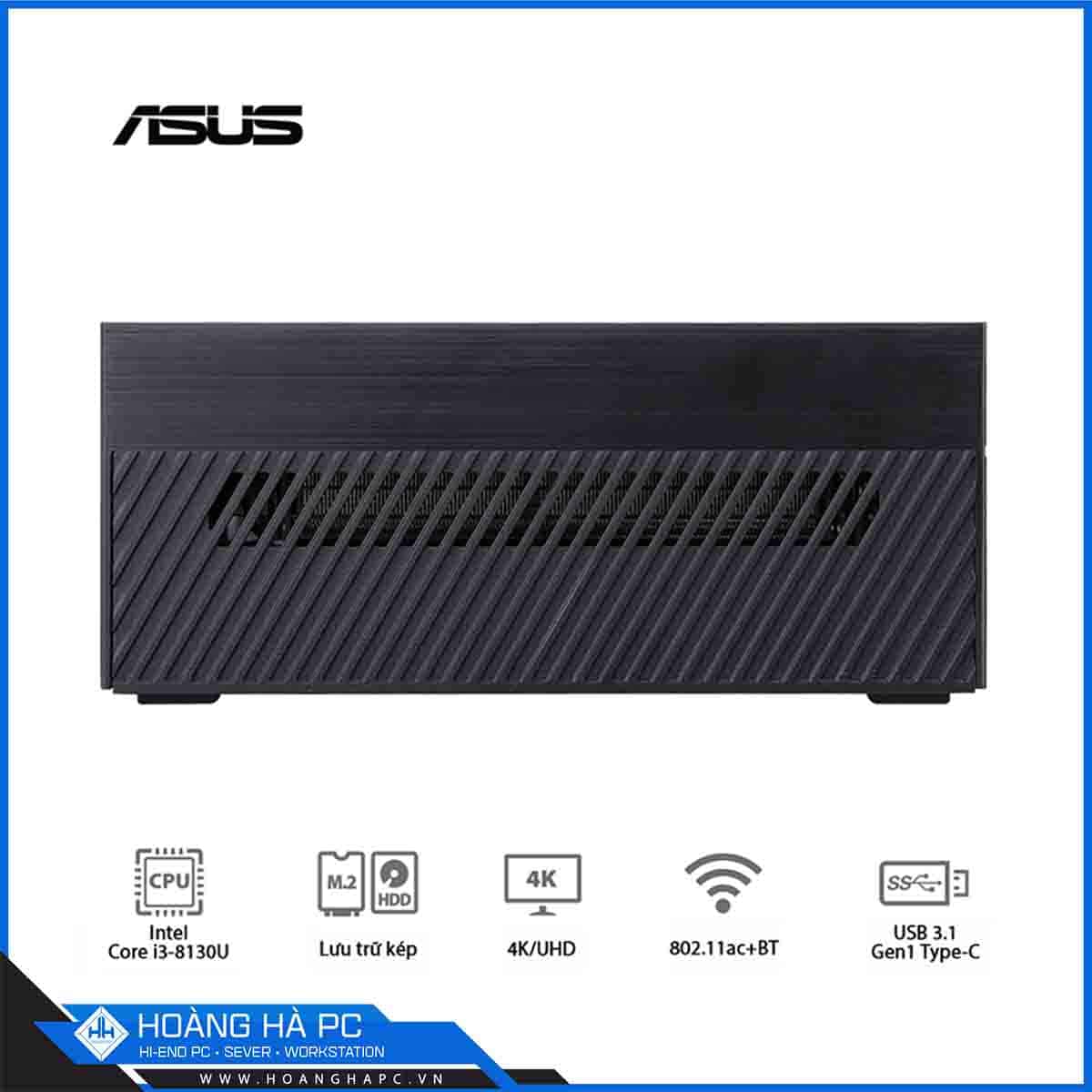Mini PC Asus PN60-BElead (Intel Core i3-8130U/ 8G/ 256G)-4