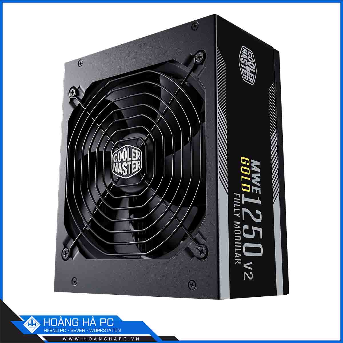 Nguồn Cooler Master MWE GOLD 1250 - V2 1250W ( 80 Plus Gold/Màu Đen/Full Modular)