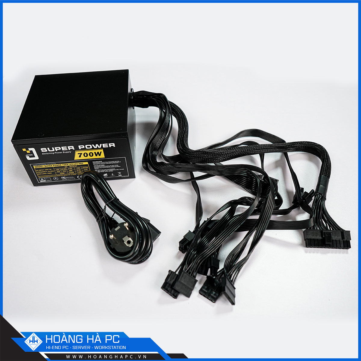 Nguồn Jetek Super Power 700W (80 Plus/ Non Modular)-3