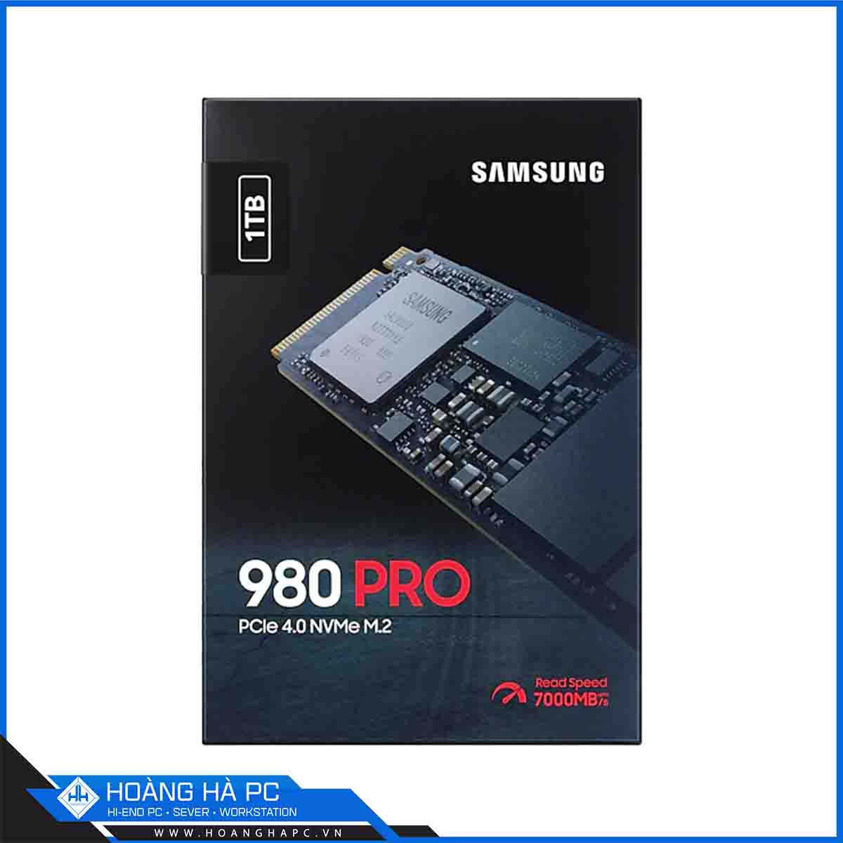 Ổ cứng SSD Samsung 980 PRO 1TB PCIe NVMe 4.0x4 (Đọc 7000MB/s - Ghi 5000MB/s) - (MZ-V8P1T0BW)