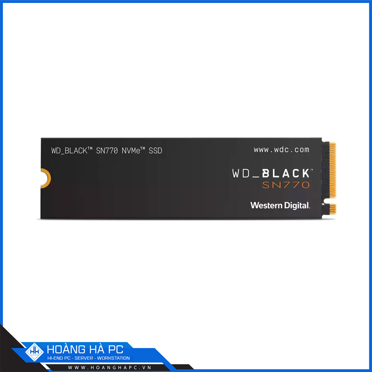 Ổ cứng SSD WD Black SN770 2TB M.2 2280 PCIe NVMe 4x4 (Đọc 5150MB/s - Ghi 4850MB/s)