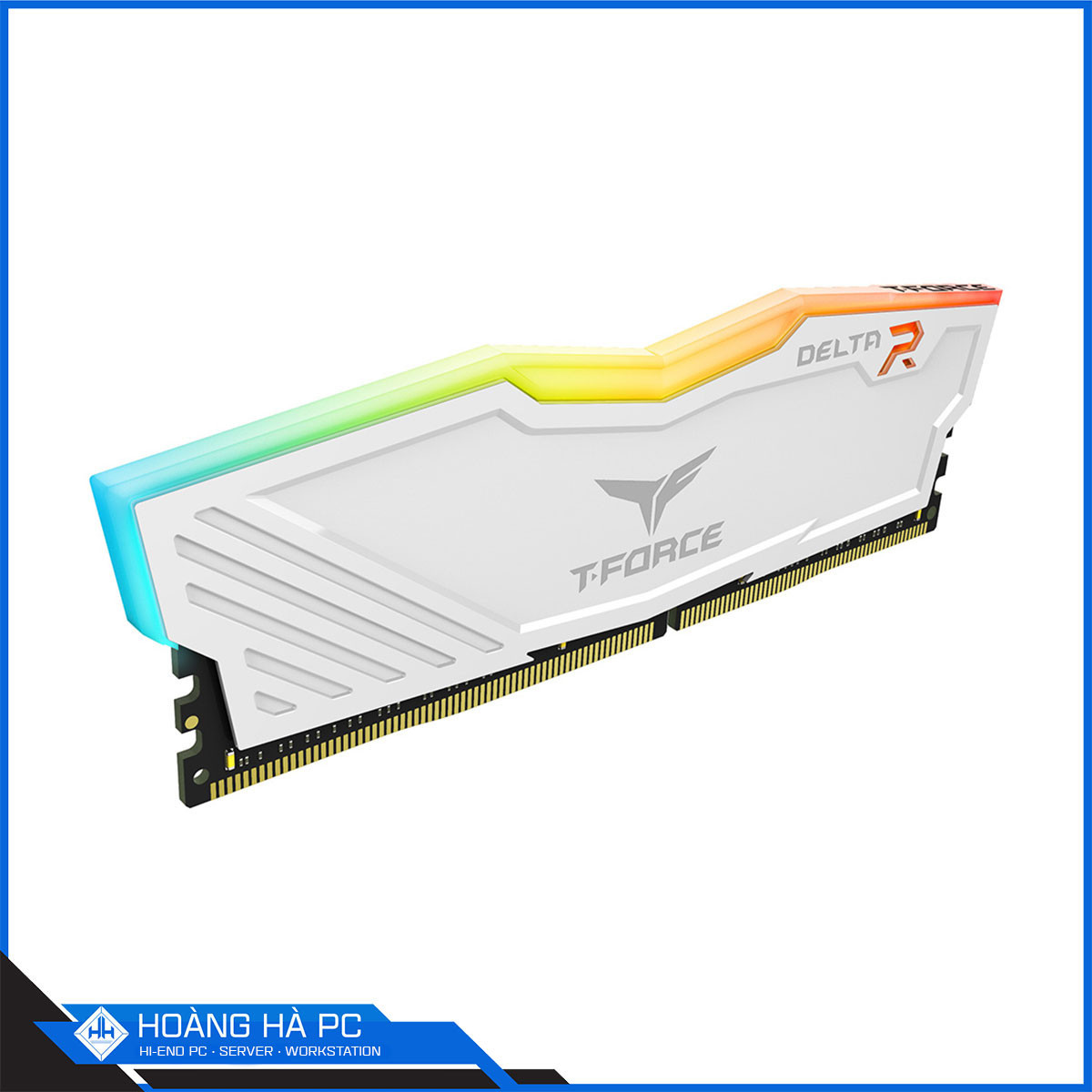 RAM DDR4 TEAMGROUP T-FORCE DELTA RGB 32GB 3600MHz (1x32GB) WHITE -2
