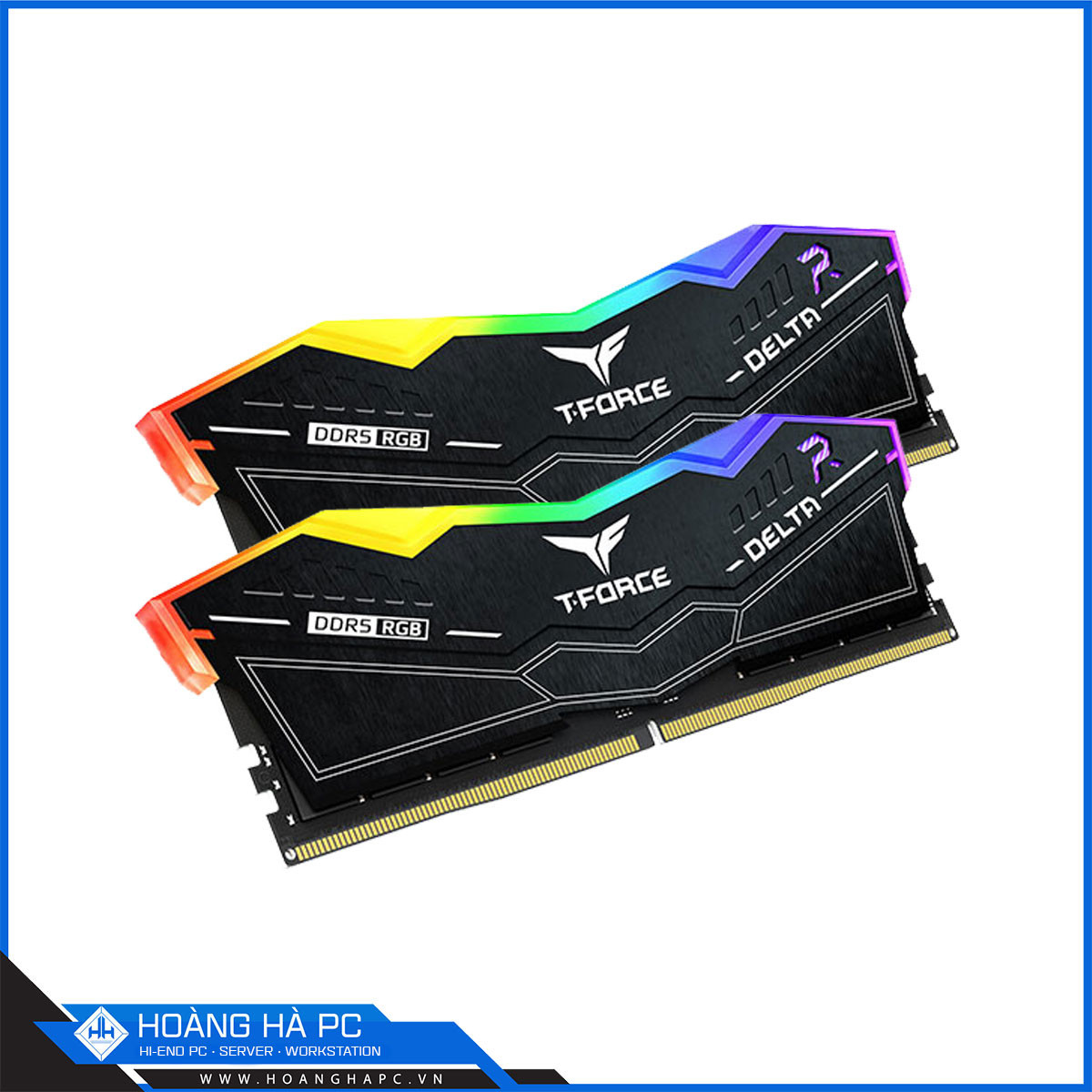 RAM DDR5 TEAMGROUP T-FORCE DELTA RGB 64GB 6000Mhz (2x32GB) BLACK-2