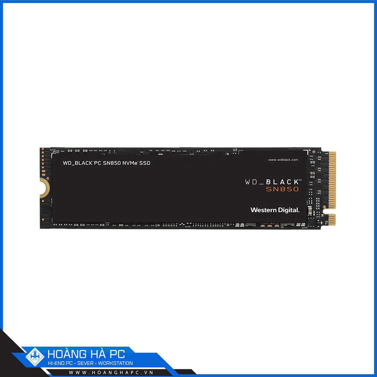 Ổ Cứng SSD WD Black SN850 2TB  M.2 2280 PCIe NVMe 4x4 (Đọc 7000MB/s - Ghi 5100MB/s)
