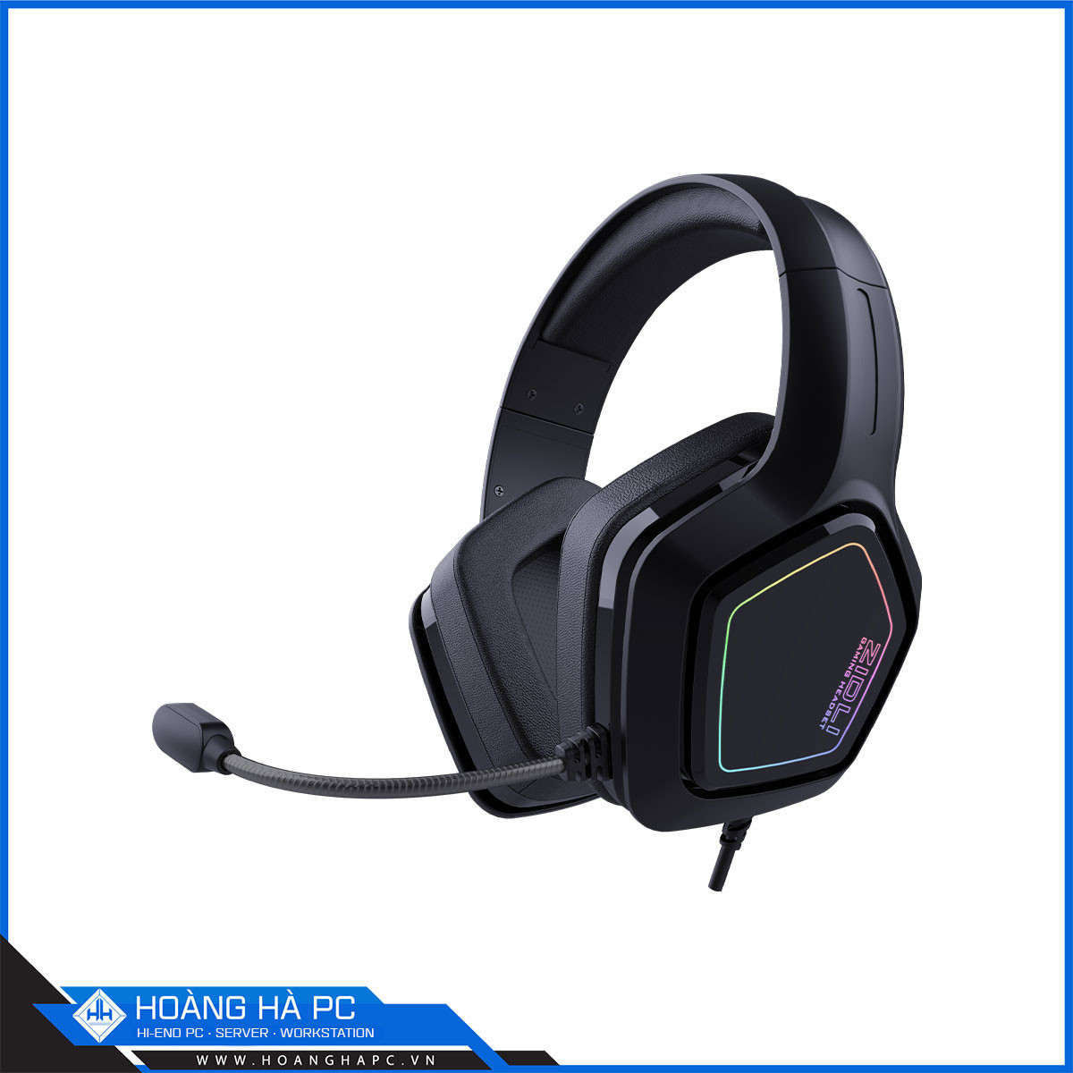 Tai nghe Gaming ZIDLI FCORE FH6U BLACK (7.1 RGB USB)-8