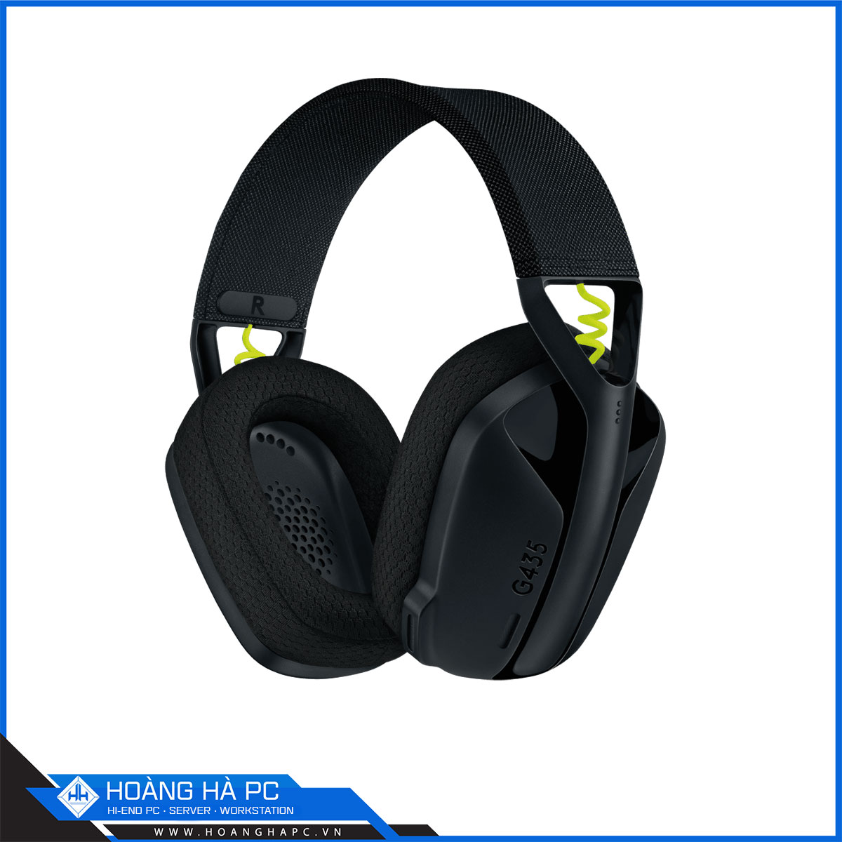 Tai nghe Logitech G435 LightSpeed Wireless Black Neon Yellow