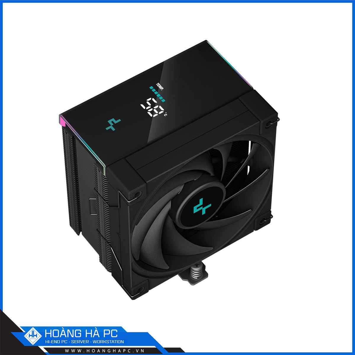 Tản nhiệt khí CPU DeepCool AK500S DIGITAL -  Black ARGB