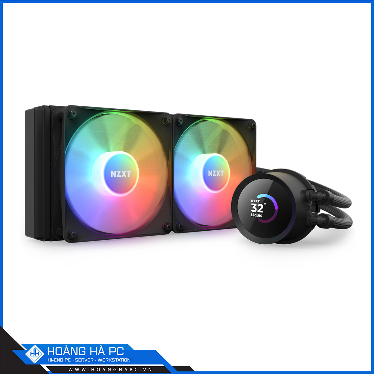 Tản nhiệt nước CPU NZXT Kraken 240 RGB Black (RL-KR240-B1)